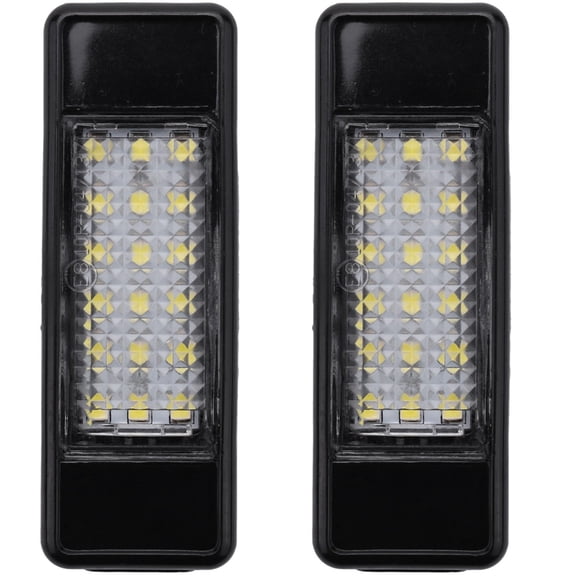 4X License Plate License Plate Light for 207 Berlingo C2 C3 Pluriel Baujahr 2004-2009 C4 C5 C6 Ds3