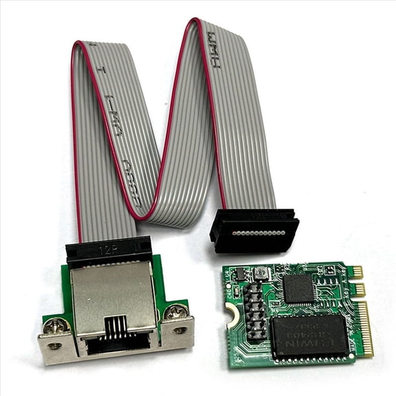 4X M.2 A+E KEY 2.5G Ethernet LAN Card RTL8125B Industrial Control Network Gigabit