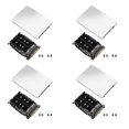 thumbnail image 1 of 4X M.2 SSD to U.2 Adapter 2In1 M.2 NVMe and -Bus NGFF SSD to PCI-E U.2 SFF-8639 Adapter PCIe M2 Converter,with Shell, 1 of 5