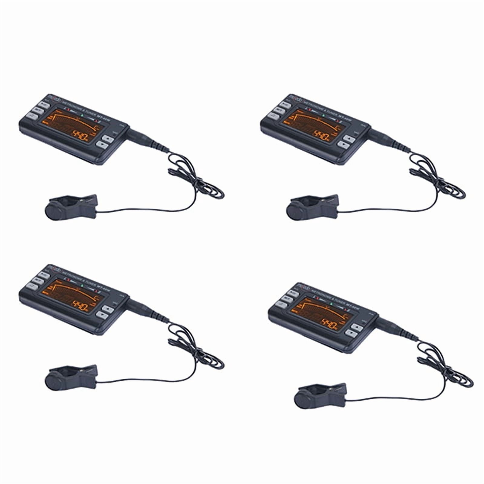 4X MT-40W Metro-Tuner Tone Generator Electronic Digital LCD LCD Clarinet Saxophone Tuner/Metronome