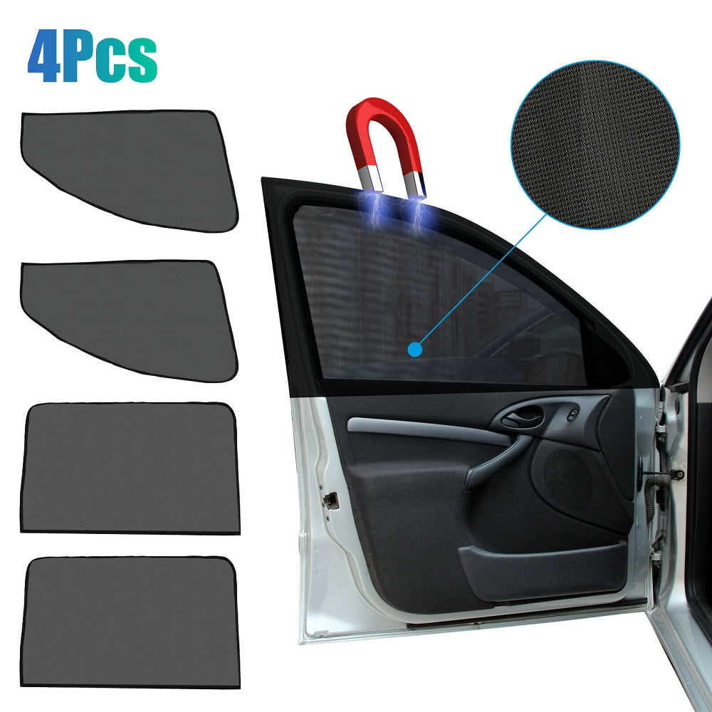 Magnetic Car Window Sun Shade 4Pcs Set – HEARTDECO