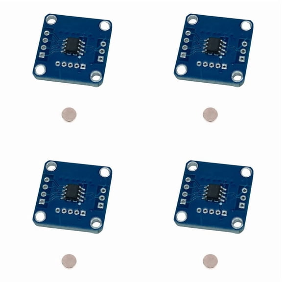 4X Magnetic Encoder MT6701 Magnetic Induction Angle Measurement Sensor Module 14bit High Can Replace AS5600