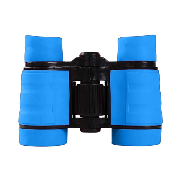 4X Magnification Children Binoculars, Drop Resistant Smooth Focus Optical Glasses, Ultra Light Wide Angle View Telescope for Back to School Outdoor Exploration Nature Watching Sports Game Viewing