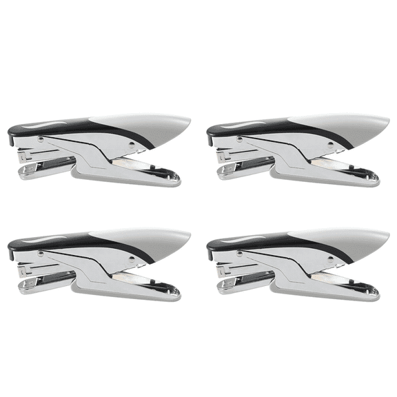 4X Manual Stapler Hand Paper Document Bookbinding Machine Tool, Plier Stationery