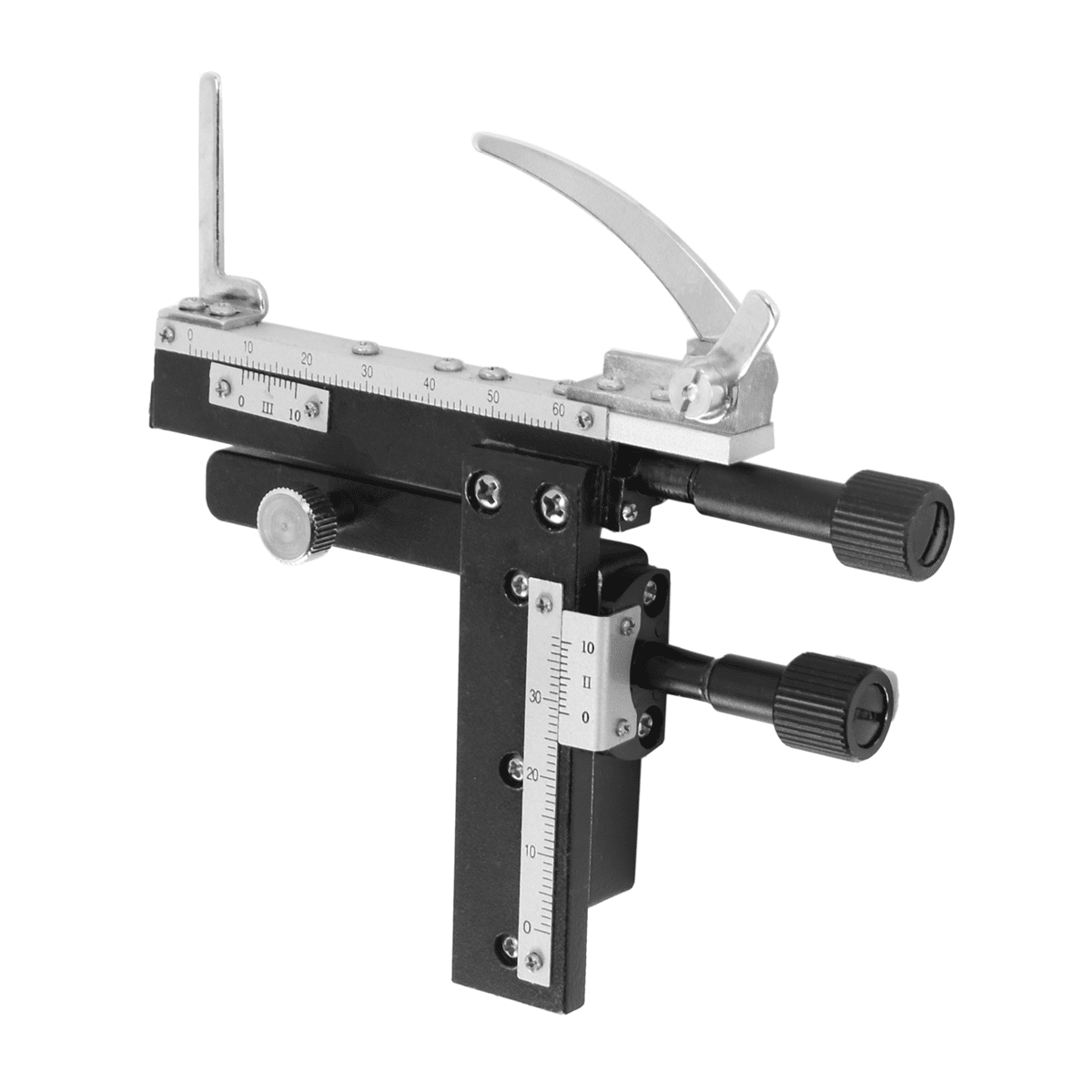 4X Microscope Attachable Mechanical Stage X-Y Moveable Caliper Vernier ...