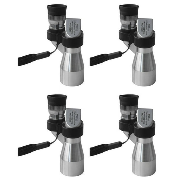 4X Mini 8X20HD Corner Optical Monocular Telescope Focuser Hiking Climbing Wilderness Expedition Microscope Eyepiece