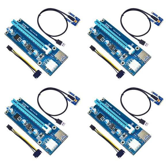 4X Mini PCIe to PCI Express 16X Riser for Laptop External Image Card BTC MPCIe to PCI-E Slot Mining Card