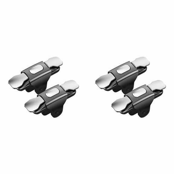 4X Mobile Game Trigger for Phone Gaming 4 Finger Trigger L1 R1 Aim Keys Game Controller Sensitive Phone Game Trigger