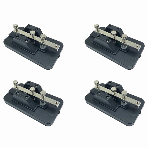 4X Morse Code Manual CW Keys Teaching Telegraph Practitioner with Buzzer Shortwave Radio Accessories