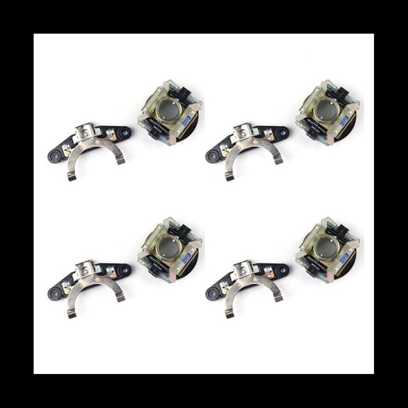 4X Motor Centrifugal Switch Single Phase Mechanical Centrifugal Switch Electric Motor Controller Kit L19-304Y,4 x base plate 4 x centrifugal apparatus