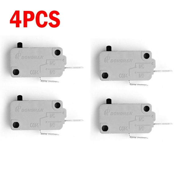 4X NC Microwave Oven Door Switch for Microwave KW3A 16A 125/250V Normally Open##