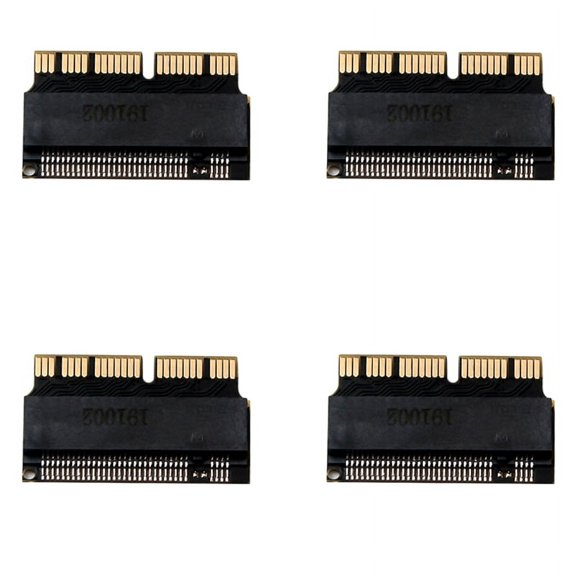 4X NGFF M.2 NVME SSD Adapter Card for Upgrade (2013-2016 Year) and PRO(Late 2013-2015 Year)
