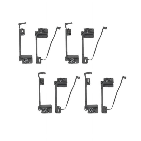 4X New Left + Right Speaker 13 Inch Retina A1502 Internal Speakers Late 2013-2015 923-0557 923-00509,4 x New Left Speaker 4 x New Right Speaker,Black