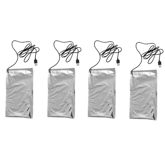 4X Outdoor Tool USB Thermostat Heat Preservation Plate Bag Lunch Plate Food Bag Heater Milk Thermal Warmer Bag