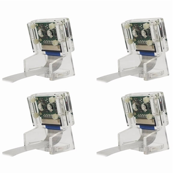 4X Ov5647 Mini Camera Acrylic Holder Transparent Webcam Bracket for 3 Camera