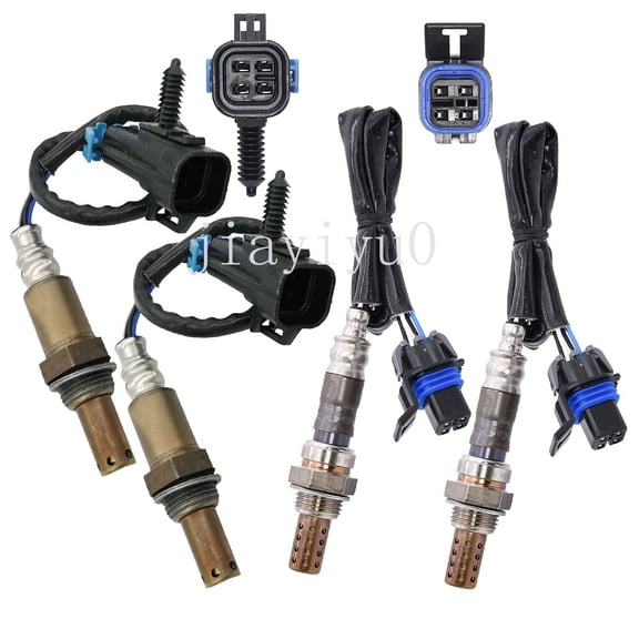 4X Oxygen Sensor Up+Down For 2006 for Saab 9-7x 5.3L Only fit（Downstream Connector）