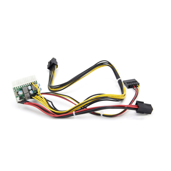 4X PCI-E 6PIN Input DC 12V 300W DC-ATX-300W 24Pin ATX Switch PSU Power Supply Module