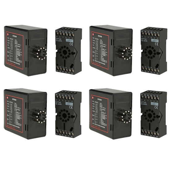 4X PD132 Single Channel Inductive Vehicle Loop Detector for the Car Parking Lot