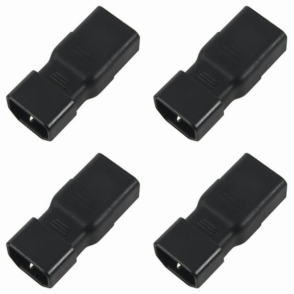 4X PDU UPS Power IEC Male C14 to Female C19 Adapter IEC C19 to C14 Connector