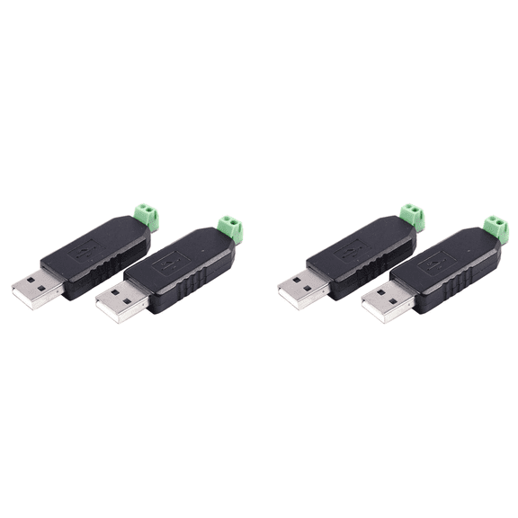 4X Pc Usb to Rs485 -485 Interface Converter Serial Adapter Compatible + Plc
