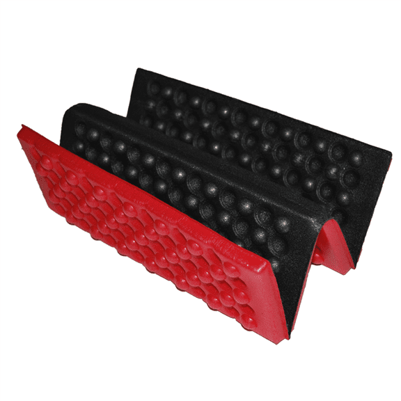 4X Personalized Folding Foam Waterproof Seat Pad Chair Cushion Red+Black