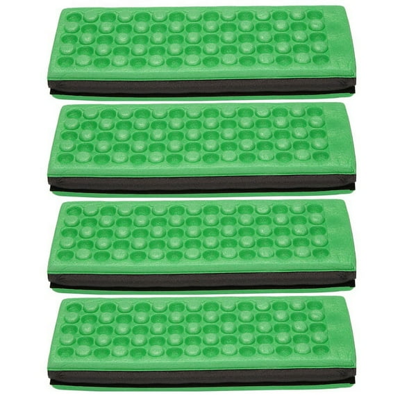 4X Portable Picnic Beach Seat Pad Outdoor Damp proof Camping Mat Folding Cushion,4 x Outdoor Seat Mat,Random Color