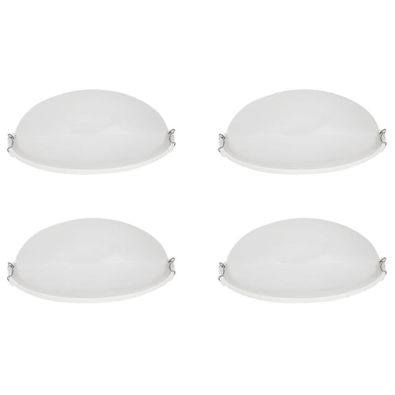 4X Portable Plastic Light Baby Shower Explosion-Proof Light Lamp Room Anti-Fog Light for Bathroom Use