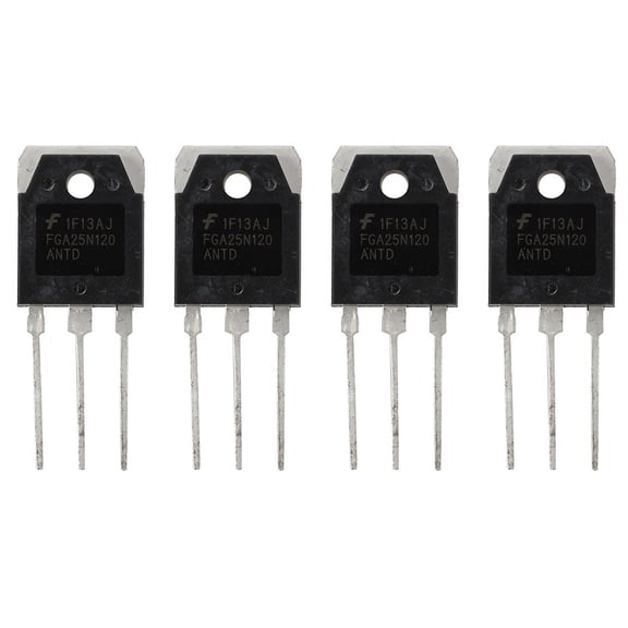4X Power Transistor IGBT 1200V 313W FGA25N120,4 X Power transistor,As shown