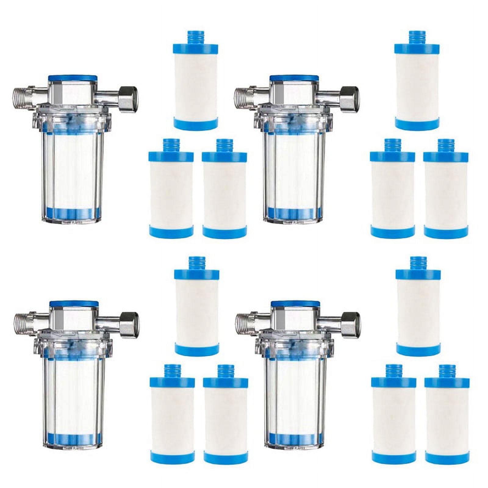 4X Purifier Output Universal Shower Filters Household Kitchen Faucets