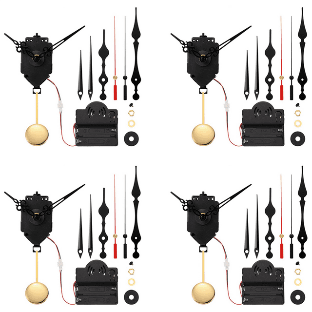 4X Quartz Pendulum Trigger Clock Movement Chime Melody Mechanism Clock