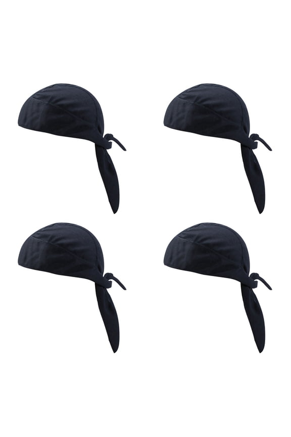 4X Quick Dry Scarf Pure Cycling Cap Summer Men Running Riding Bandana Headscarf Pirate Hat Hood Headband Black