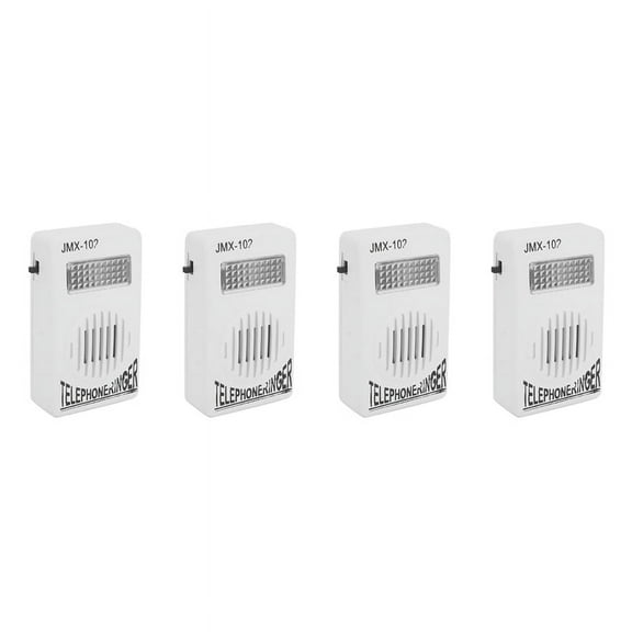 4X RJ11 Adapter Louder Telephone Ring Flash Amplifier Ringer for Landline Telephone
