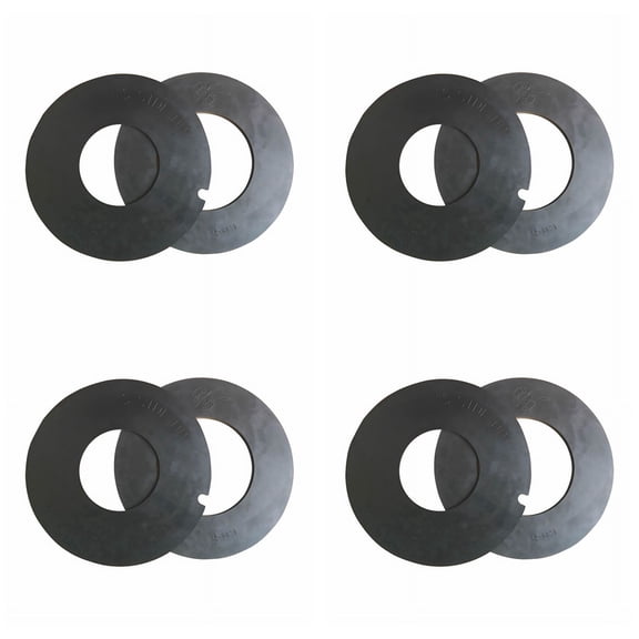 4X RV Toilet Rubber Bowl Seal Kit 385311462 385316140 for /Sealand //VacuFlush Trailer RV Toilet