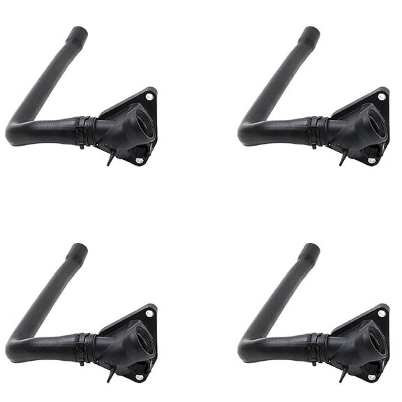 4X Radiator Hose for- F20 F30 F31 F35 F80 2010-2016 2367436 11537600586 11532367436 Accessories,4 x Radiator Hose,Black