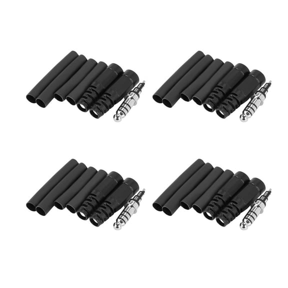 4X Replacement Helicopter Plug Headset Adapter U-174 / U Type A Solder for Helicopter Headset