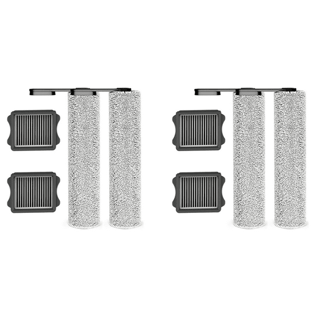 4X Replacement Main Brush HEPA Filter for Floor ONE S5 Cordless Wet Dry