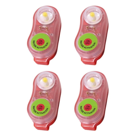 4X Rescue Vest, LED Light, Life-Saving Vest Flash, for Emergency Water Survival