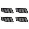 4X Right Hood Air Vent Grille Cover for W166 GL350 GL450 ML ML350