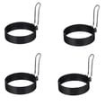 thumbnail image 1 of 4X Round Egg Pancake Maker Mold,Non Stick Circle Shaper Mold, Kitchen Cooking Tool for Frying McMuffin or Shaping Eggs, 1 of 3