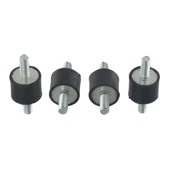 4X Rubber Buffer Set Vibration Damper Silent Block Rubber Metal Buffer M5 M6 M8 M8