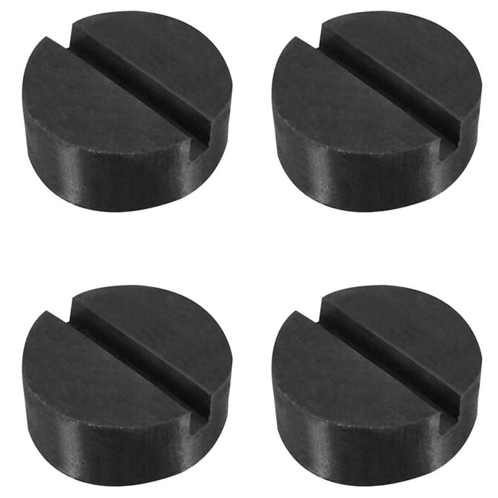 4X Rubber Disc Pad Car Vehicle Jacks Jack Pad Frame Protector Rail Floor Jack Guard Adapter Tool Jacking Lifting Disk