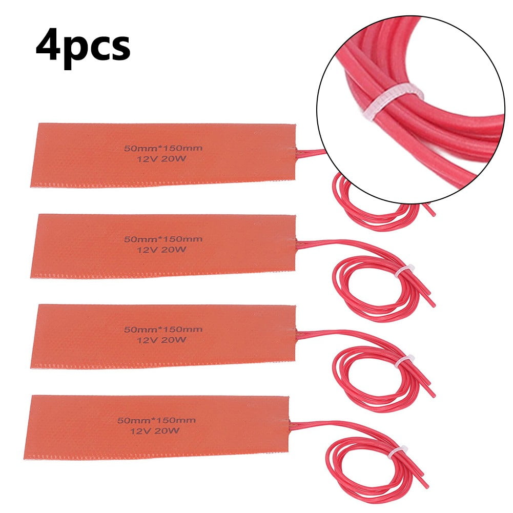 4X Rubber Heating Pad Heating Mat Heating Blanket for Industrial Plants