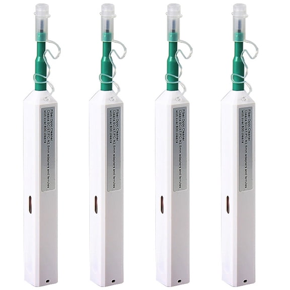 4X SC/FC/ One Touch Cleaning Tool 2.5Mm Cleaning Pen 800 Cleaning Fiber Optic Cleaner