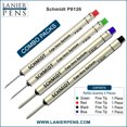 thumbnail image 1 of 4X Schmidt P8126 Capless System Rollerball Refill Green/Red/Black/Blue Fine Tip, 1 of 3