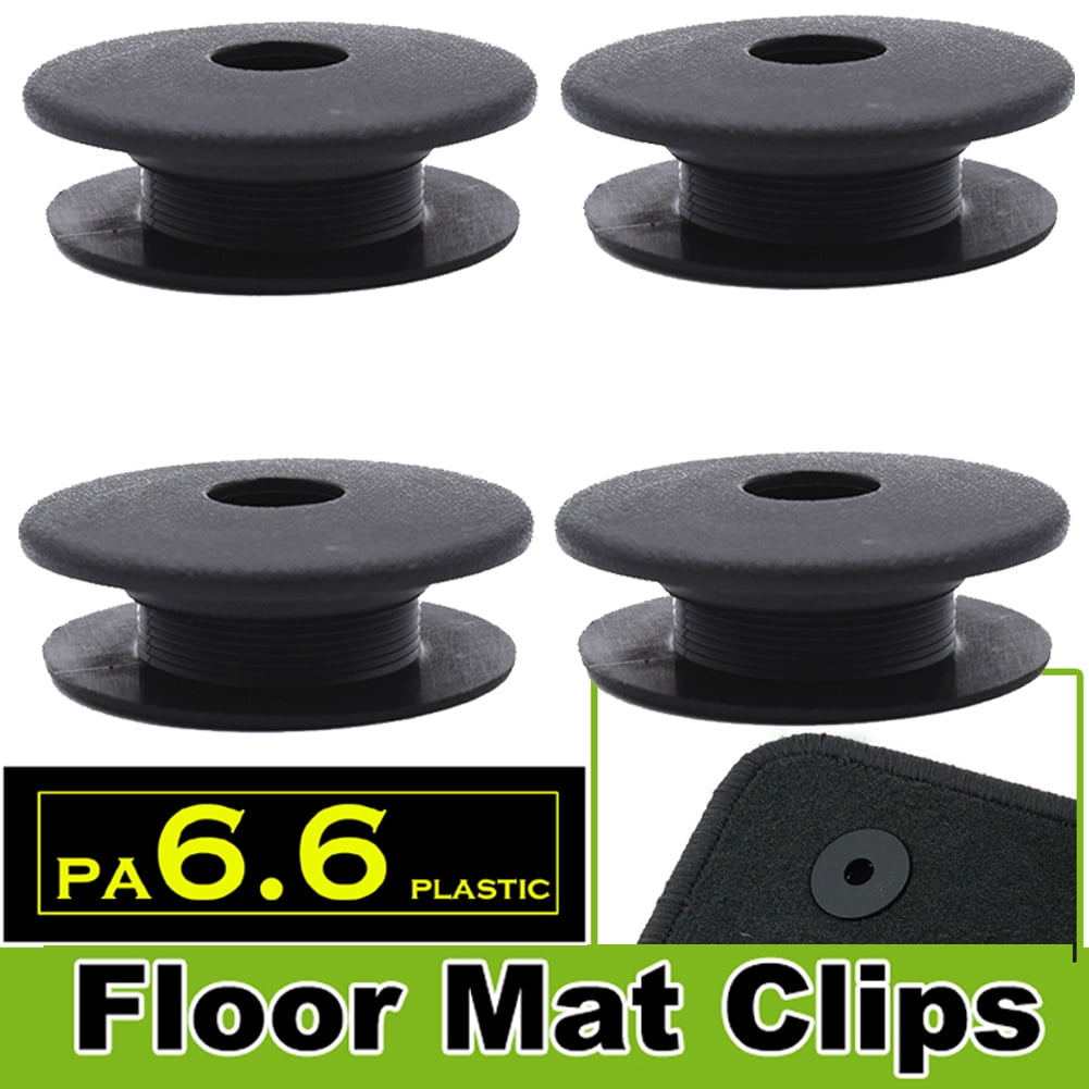 4X Set Car Floor Mat Retainer Clip GM Car Fastener For Chevrolet GMC