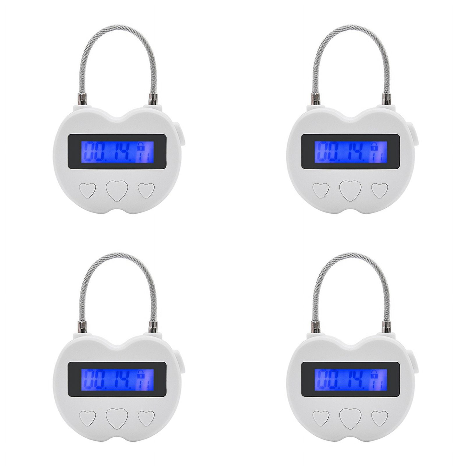 4X Smart Time Lock LCD Display Time Lock Multifunction Electronic , USB ...
