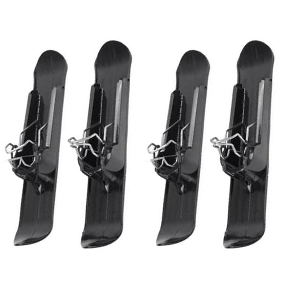 4X Snow Sledge Board Beach Skateboard Universal Ski Plate for Scooter Balancing Bike Pet Stroller Disabled Wheelchair
