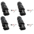 thumbnail image 1 of 4X Solar PV Connector Plug Waterproof IP68 4000V 40A for Solar PV System Panel Parallel Protection Kit LY01-Female, 1 of 6