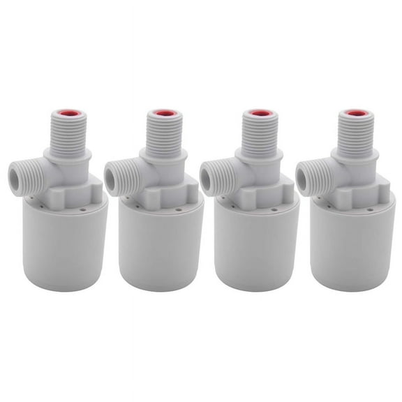 4X Solar Water Tank Water Tower Pool Automatic Water Level Controller Plastic Float Ball Valve