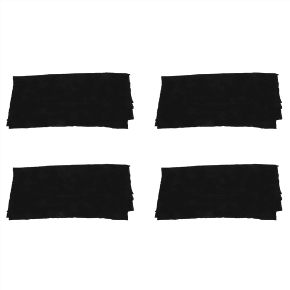 4X Speaker Grill Cloth Stereo Gille Fabric Speaker Radio Mesh Cloth 1.7Mx0.5M Black